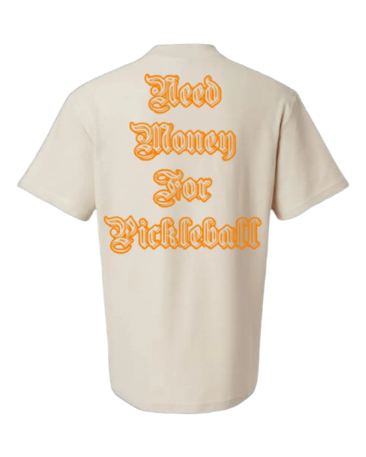 NMFPB Gothic Oversized Bone Tee